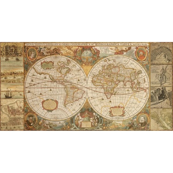 Ancient Map επιτραπέζιο πατάκι γραφείου (84111)