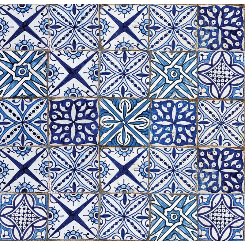 Light Blue Azulejos easy πάνελ προστασίας (87104)