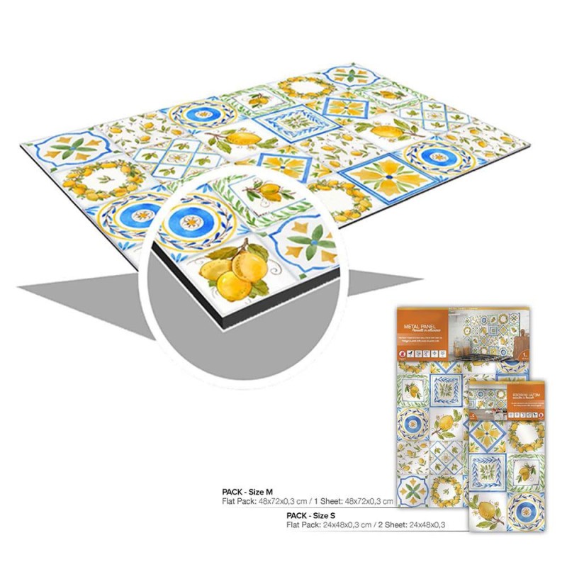 Red Azulejos πάνελ αλουμινίου εστίας L (86209)