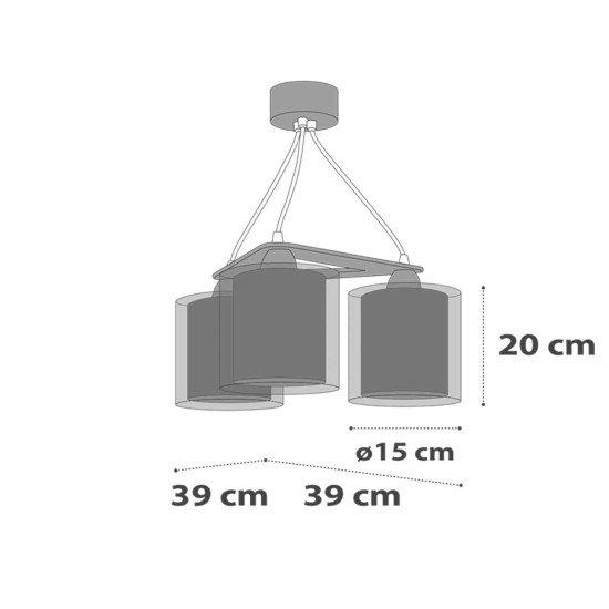 Planets κρεμαστό τρίφωτο οροφής (41344) Planets κρεμαστό τρίφωτο οροφής (41344)