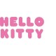Hello Kitty κρεμαστό παιδικό φωτιστικό οροφής (73262)