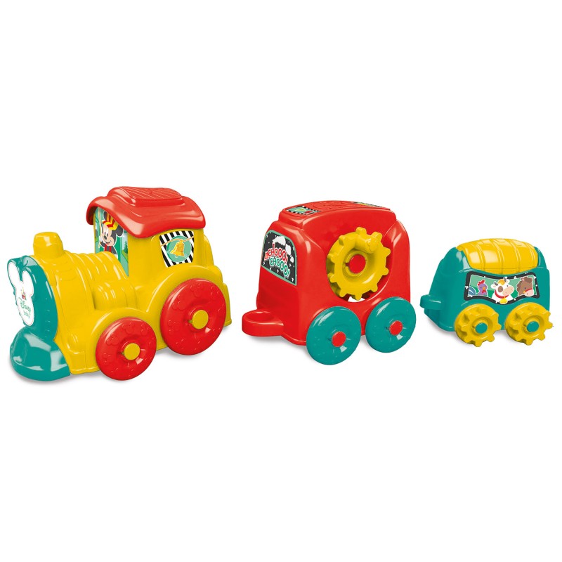 Baby Clementoni Disney Baby Βρεφικό Παιχνίδι Τρενάκι Pull Along Για 10+ Μηνών