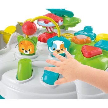 Baby Clementoni Play For Future Βρεφικό Εκπαιδευτικό Τραπέζι Πάρκο Διασκέδασης Για 12+ Μηνών