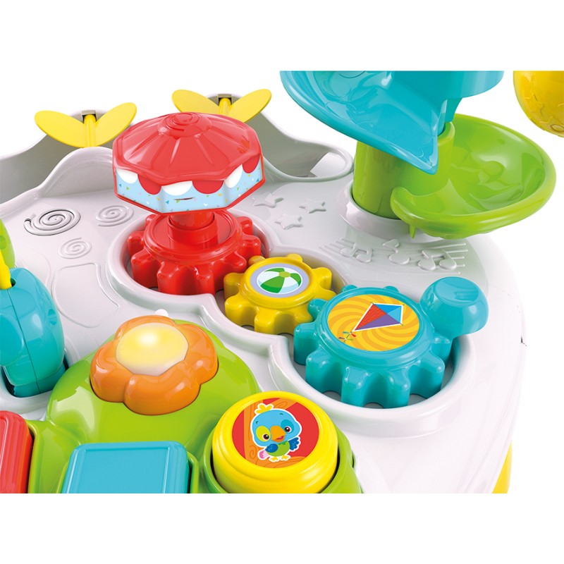 Baby Clementoni Play For Future Βρεφικό Εκπαιδευτικό Τραπέζι Πάρκο Διασκέδασης Για 12+ Μηνών