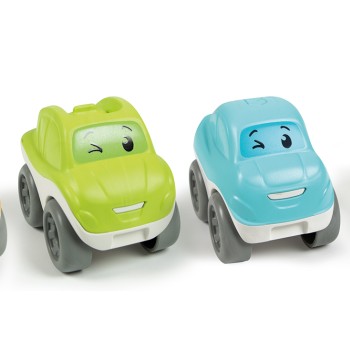 Baby Clementoni Play For Future Βρεφικό Παιχνίδι Αυτοκινητάκια Run And Roll Για 10+ Μηνών