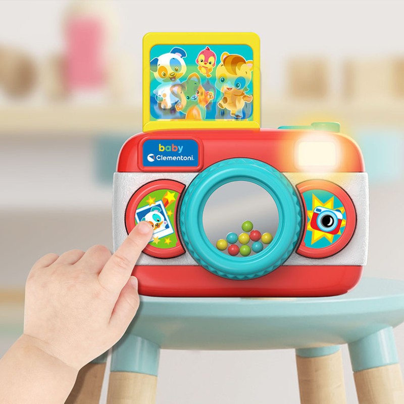 Baby Clementoni Βρεφικό Παιχνίδι Baby Κάμερα Για 9+ Μηνών