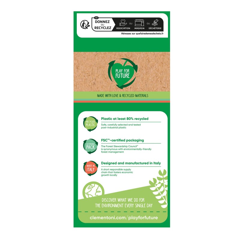 Baby Clementoni Βρεφικό Παιχνίδι Σετ Ψαρέματος Από Ανακυκλωμένα Υλικά Για 12-36 Μηνών