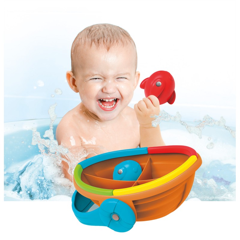 Baby Clementoni Βρεφικό Παιχνίδι Σετ Ψαρέματος Από Ανακυκλωμένα Υλικά Για 12-36 Μηνών