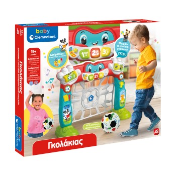 Baby Clementoni Βρεφικό Εκπαιδευτικό Γκολάκιας Για 18+ Μηνών