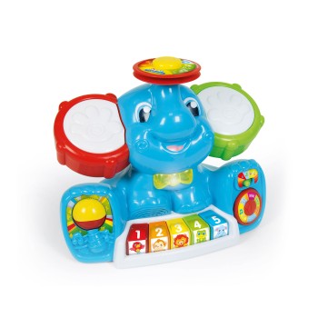 Baby Clementoni Βρεφικό Εκπαιδευτικό Ελεφαντούλης Μαεστρούλης Για 10+ Μηνών