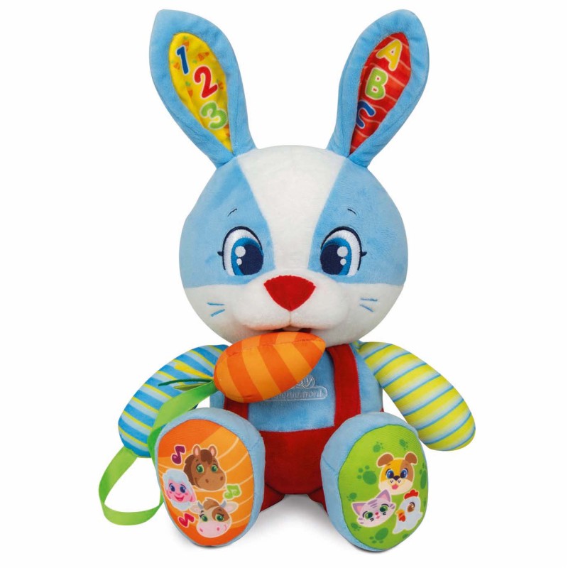 Baby Clementoni Βρεφικό Εκπαιδευτικό Λέλος Το Λαγουδάκι Για 10+ Μηνών