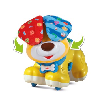 Baby Clementoni Βρεφικό Εκπαιδευτικό Σκυλάκι Κούκου-Τζα Για 10+ Μηνών