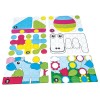 Lalaboom Βρεφικός Εκπαιδευτικός Πίνακας Παιχνιδιού Με Χάντρες 21 Τμχ Για 18-48 Μηνών