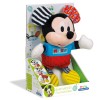 Baby Clementoni Disney Baby Βρεφικό Παιχνίδι Mickey Χνουδωτό-Κουδουνίστρα Για 6+ Μηνών