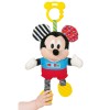 Baby Clementoni Disney Baby Βρεφικό Παιχνίδι Mickey Χνουδωτό-Κουδουνίστρα Για 6+ Μηνών