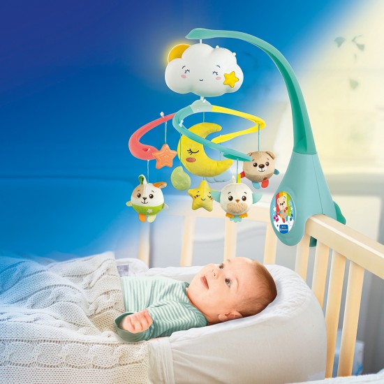 Baby Clementoni Βρεφικό Μουσικό Περιστρεφόμενο Skydreams Για 0+ Μηνών Baby Clementoni Βρεφικό Μουσικό Περιστρεφόμενο Skydreams Για 0+ Μηνών
