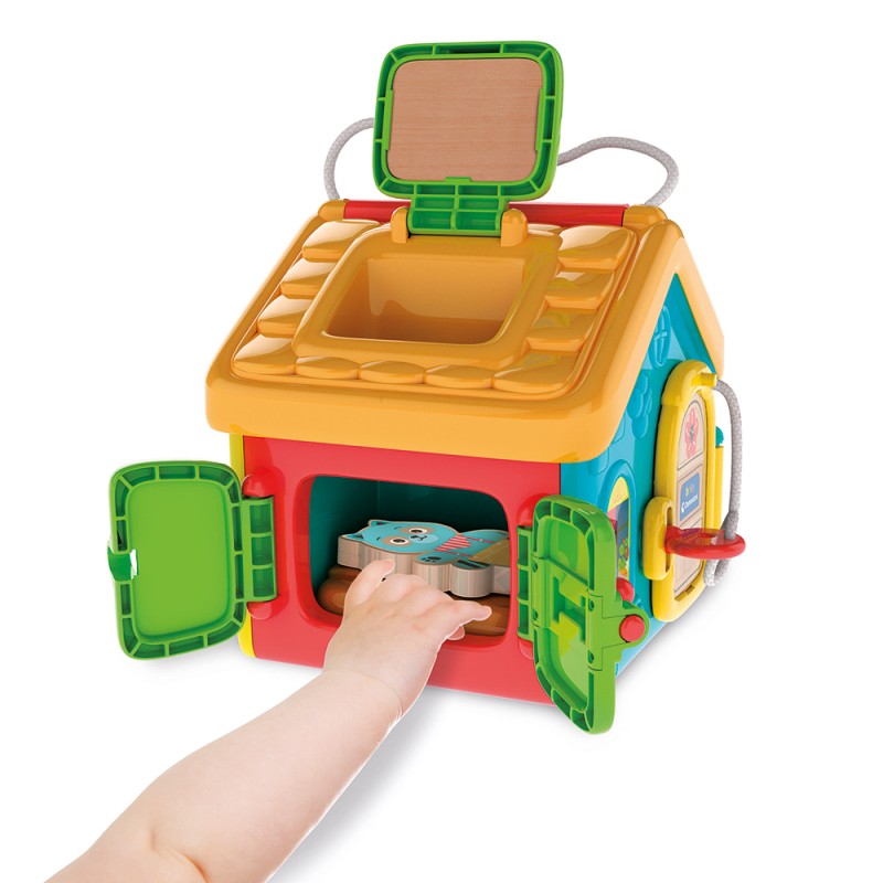 Baby Clementoni Βρεφικό Παιχνίδι Baby House Για 18+ Μηνών