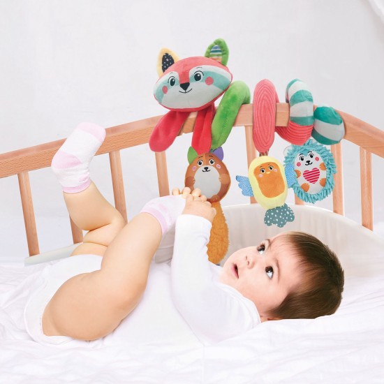 Baby Clementoni Βρεφικό Κρεμαστό Κούνιας Χαρούμενα Ζωάκια Για 0+ Μηνών Baby Clementoni Βρεφικό Κρεμαστό Κούνιας Χαρούμενα Ζωάκια Για 0+ Μηνών
