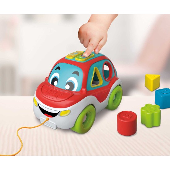 Baby Clementoni Βρεφικό Εκπαιδευτικό Μάκης Αυτοκινητάκης Για 9+ Μηνών