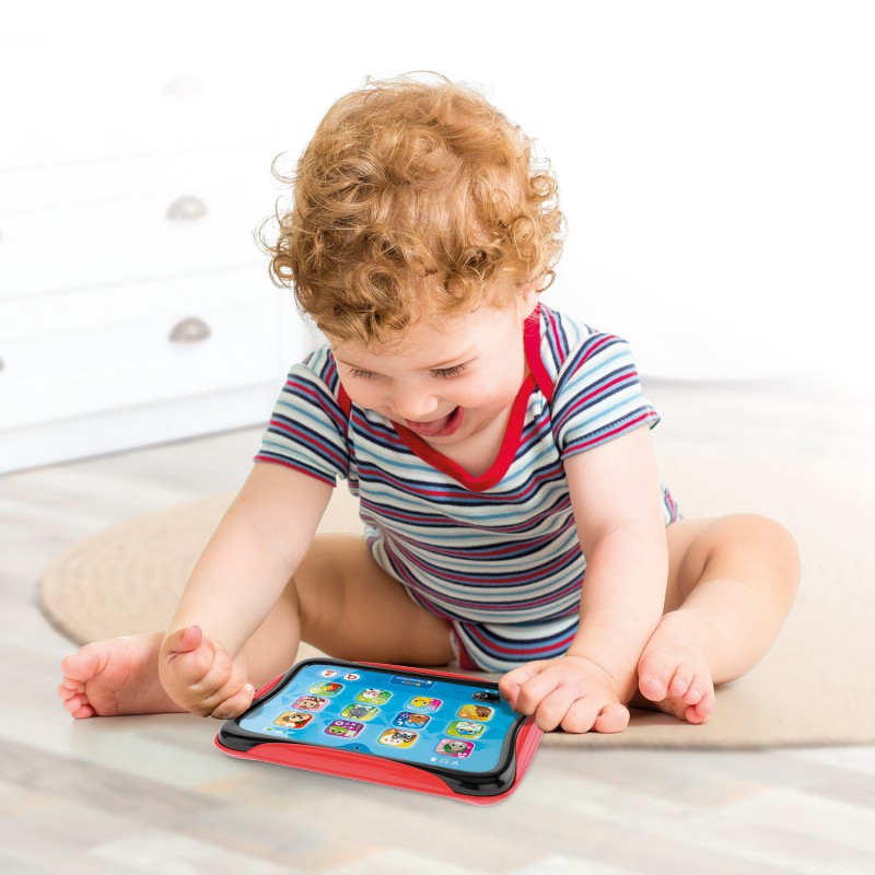 Baby Clementoni Βρεφικό Εκπαιδευτικό Παιχνίδι Ταμπλετάκι Για 12+ Μηνών - Μιλάει Ελληνικά