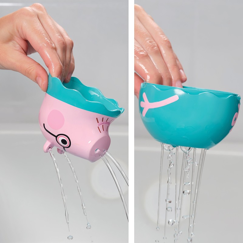 Tomy Toomies Βρεφικό Παιχνίδι Μπάνιου Οικογένεια Peppa Pig στη Φωλιά Για 18+ Μηνών