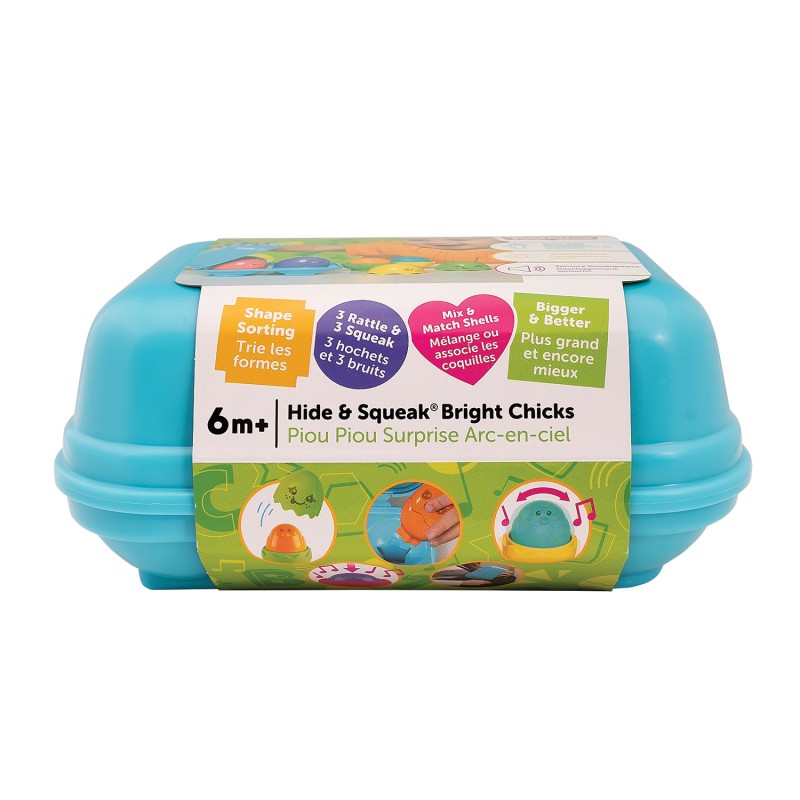 Tomy Toomies Βρεφικό Παιχνίδι Αυγοθήκη Χρωματιστή Για 6+ Μηνών