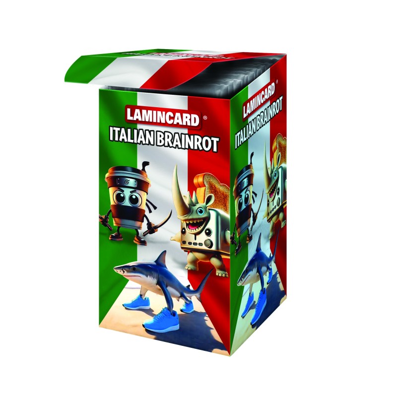 Italian Brainrot Συλλεκτικές Κάρτες Lamnicard Για 3+