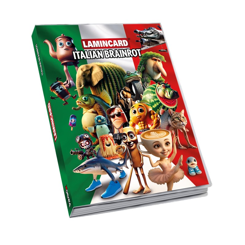 Italian Brainrot Άλμουμ Συλλογής Lamnicard Για 3+