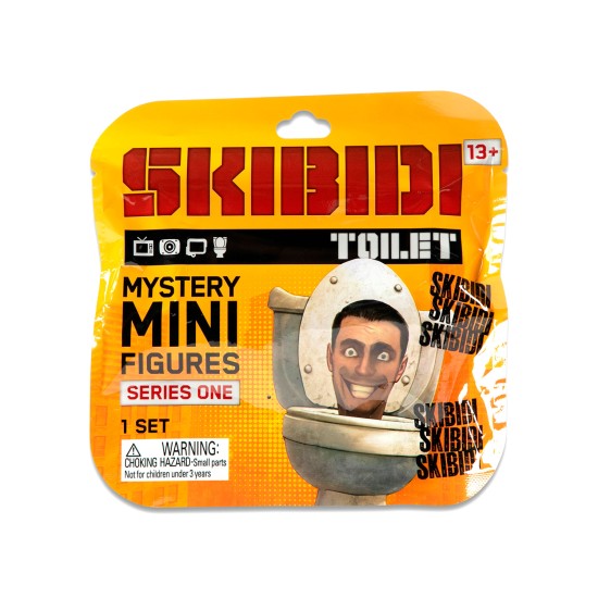 Skibidi Toilet Συλλεκτική Μίνι Φιγούρα Μονή 6cm Για 6+ Χρονών