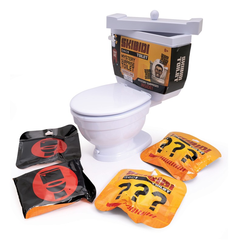 Skibidi Toilet Τουαλέτα με Αξεσουάρ​ Για 6+ Χρονών