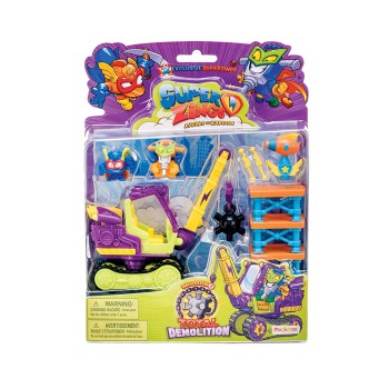 Superzings Μικροπλάσματα Blister Αποστολή 2: Total Demolition Για 3+ Χρονών