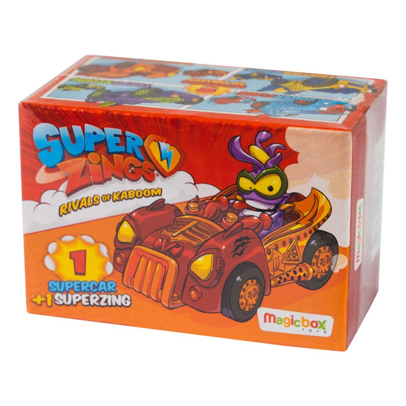 Superzings Σειρά 1 Φιγούρα με Υπέρ-Αυτοκίνητο Για 3+ Ετών