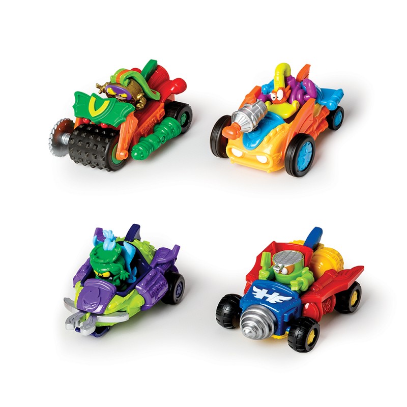 Superzings Μικροπλάσματα Σειρά 4 Φιγούρα Με Megajet Για 3+ Χρονών