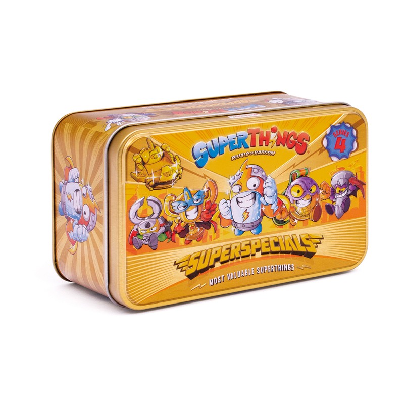 Superthings Μικροπλάσματα TIN Superspecial Σειρά 4 Για 4+ Χρονών
