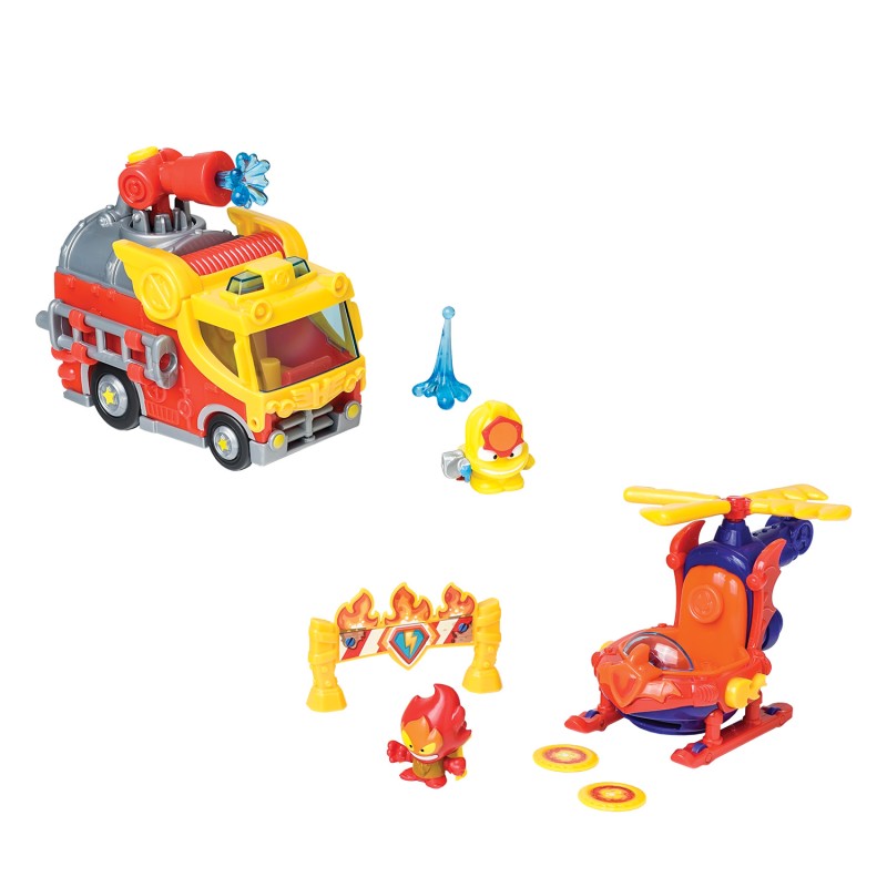 Superthings Μικροπλάσματα Περιπέτεια 4: Πυροσβεστική Για 3+ Χρονών