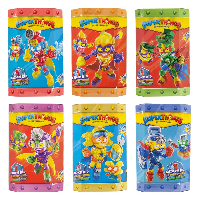 Superthings Μικροπλάσματα Rescue Force Φιγούρα με Kazoom Kid Για 4+ Χρονών
