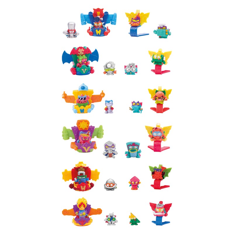 Superthings Μικροπλάσματα Rescue Force Blister 6 Φιγούρες με Αξεσουάρ Για 4+ Χρονών