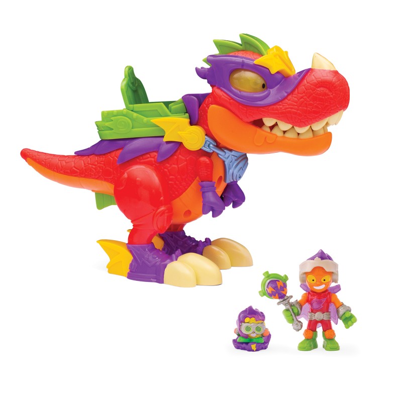 Superthings Μικροπλάσματα Δεινόσαυρος Με Φιγούρα SuperDino V-Rex Για 3+ Χρονών