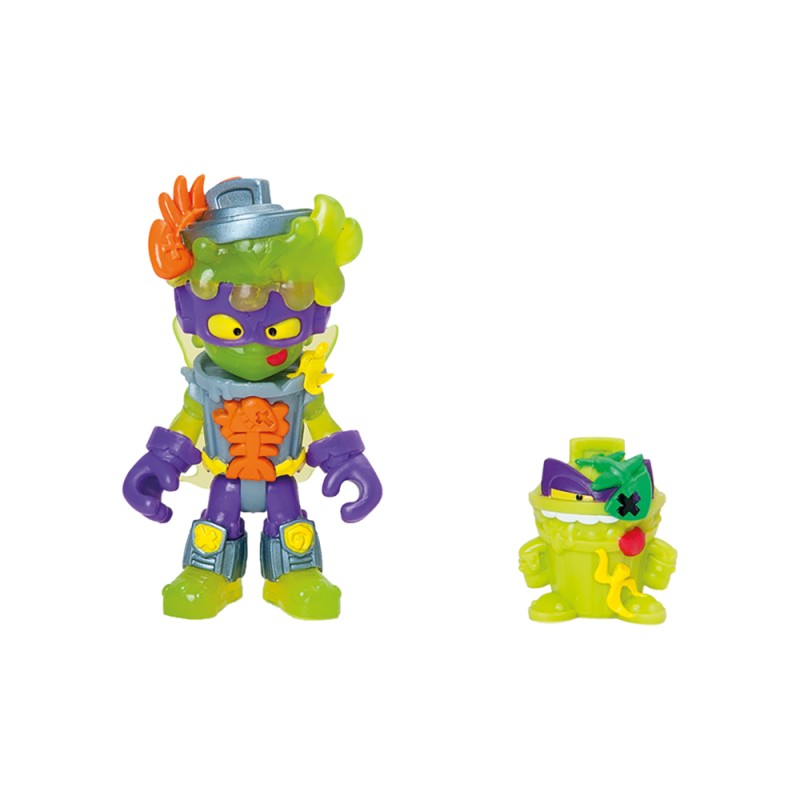 Superthings Μικροπλάσματα Superbot Power Arms με Φιγούρες Trasher Για 4+ Χρονών