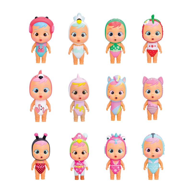 Cry Babies Magic Tears Κλαψουλίνια Σειρά Tropical - Beach Babies