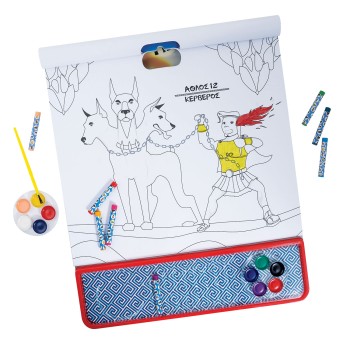 Giga Block Σετ Ζωγραφικής Μυθολογία Οι ’θλοι Του Ηρακλή 5 Σε 1 Για 3+ Χρονών