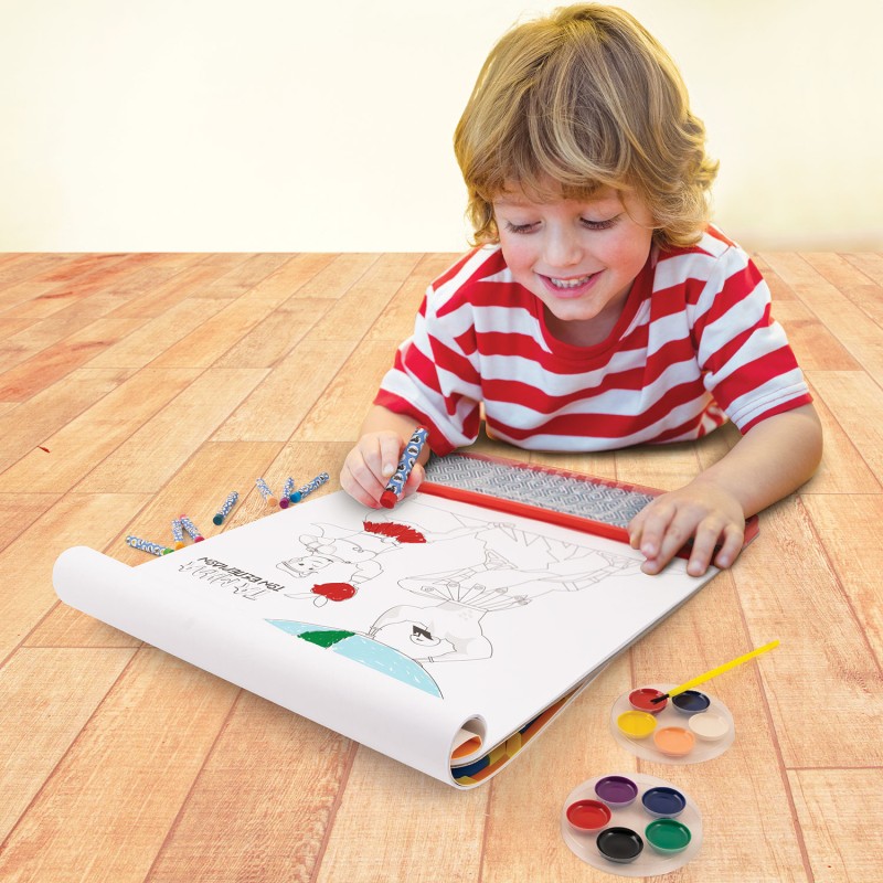 Giga Block Σετ Ζωγραφικής Μυθολογία Οι ’θλοι Του Ηρακλή 5 Σε 1 Για 3+ Χρονών