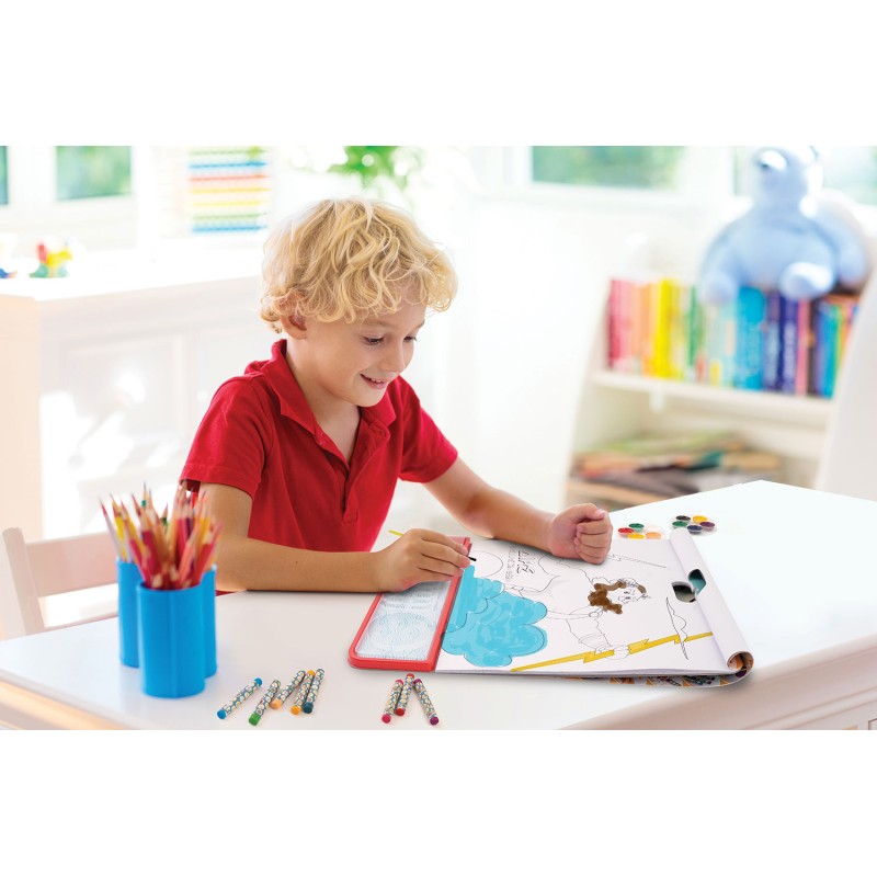 Giga Block Σετ Ζωγραφικής Μυθολογία Οι Θεοί Του Ολύμπου 5 Σε 1 Για 3+ Χρονών