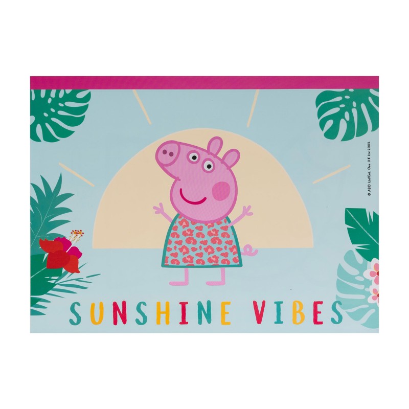 AS Σετ Ζωγραφικής Πέππα Το Γουρουνάκι Σε Διάφανη Τσάντα Για 3+ Χρονών