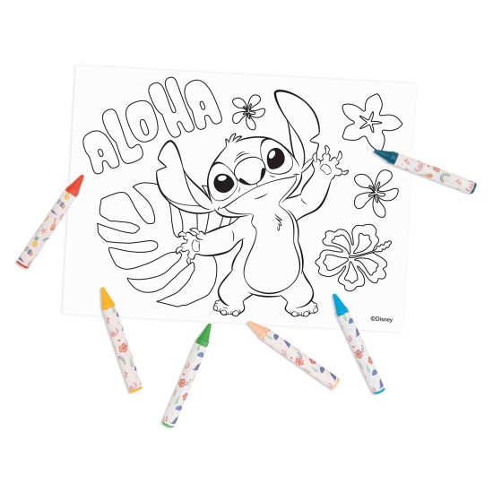 AS Σετ Ζωγραφικής Disney Stitch Σε Διάφανη Τσάντα Για 3+ Χρονών AS Σετ Ζωγραφικής Disney Stitch Σε Διάφανη Τσάντα Για 3+ Χρονών