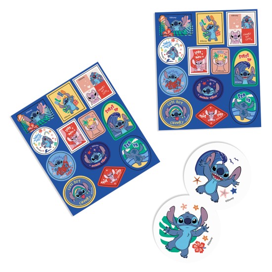 AS Σετ Ζωγραφικής Disney Stitch Σε Διάφανη Τσάντα Για 3+ Χρονών AS Σετ Ζωγραφικής Disney Stitch Σε Διάφανη Τσάντα Για 3+ Χρονών