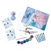 AS Σετ Ζωγραφικής Frozen Icy Adventure με Διάφανη Τσάντα Για 3+ Ετών