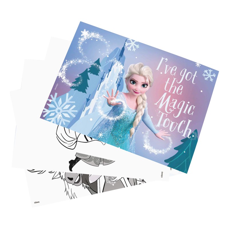 AS Σετ Ζωγραφικής Frozen Icy Adventure με Διάφανη Τσάντα Για 3+ Ετών