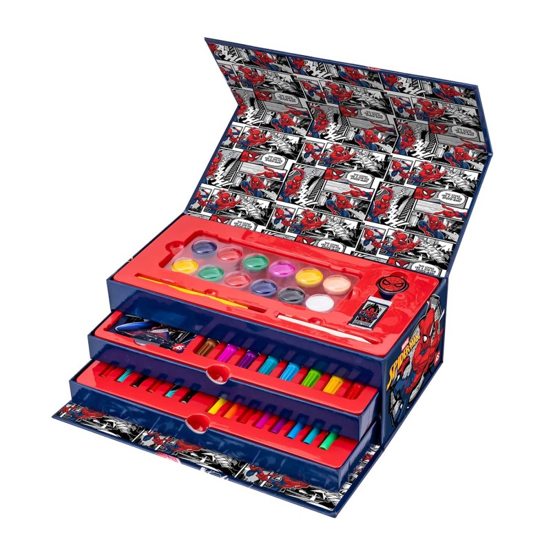 AS Σετ Ζωγραφικής Σε Χάρτινο Βαλιτσάκι Marvel Spider-Man Για 3+