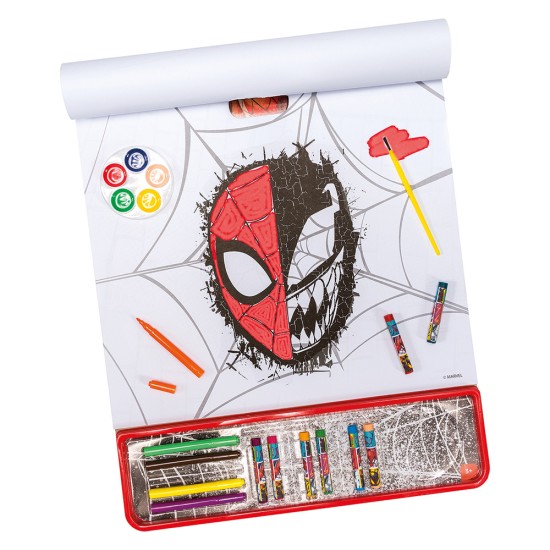 Giga Block Σετ Ζωγραφικής Marvel Spiderman 5 Σε 1 Για 3+ Χρονών Giga Block Σετ Ζωγραφικής Marvel Spiderman 5 Σε 1 Για 3+ Χρονών